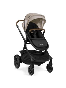 Nuna - Demi Grow–Converts to Twin Stroller –Dual Suspension-6M to 4Y (Upto 15Kg)–Timber