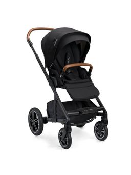 Nuna - Mixx Next Stroller – 0 to 4Y (Upto 22Kg) – Rain Cover & Big Rear Wheels–Caviar