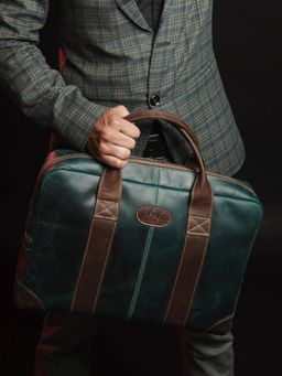 MaheTri - Jefferson Green Messenger Bag