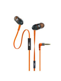 Boat - Bassheads 225 Wired in Ear Earphone with Mic (Molten Orange)
