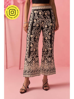 Clothes on my mind - Black Embroidery Pants
