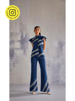 Clothes on my mind - Blue Drop A Dazzle Co-Ord (Set of 2)