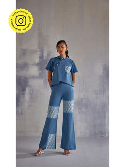 Clothes on my mind - Blue Zoey Co-Ord (Set of 2)
