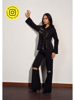 Clothes on my mind - The Diva Black Top with Pant Coords