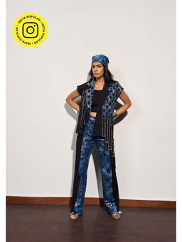 Clothes on my mind - The Paparazzi Blue Top with Pant Co-Ord's