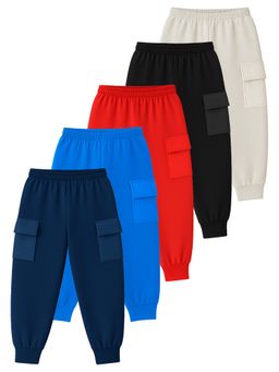 Kuchipoo - Multi-Colour Boys Cargo Joggers