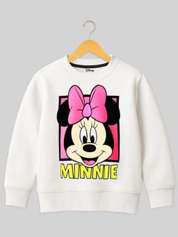 Kuchipoo - Girls Regular Fit Winterwear Multi-Colour Sweatshirt