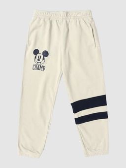 GAP - Unisex Cream Graphic Trouser