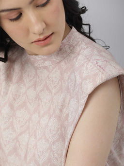 RAREISM - Pink Printed Top