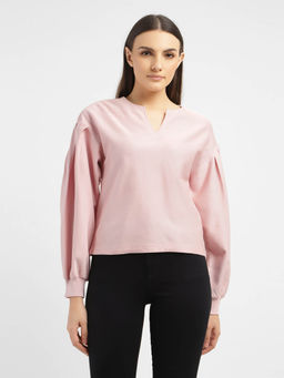 Levi's - Womens Solid Mock Neck Top