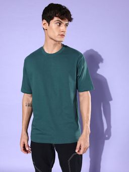DILLINGER - Green Graphic Oversized T Shirt