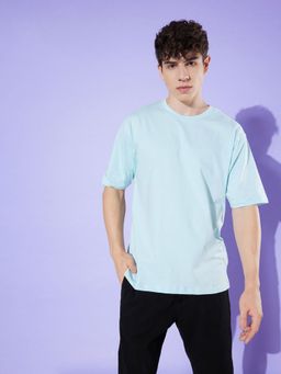 DILLINGER - Blue Graphic Oversized T Shirt