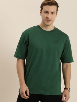 DILLINGER - Green Graphic Oversized T Shirt
