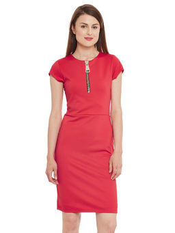 Kazo - Red Fitted Dress