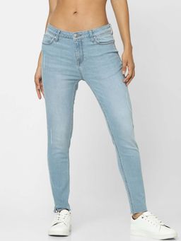 ONLY - Women Solid Blue Jeans