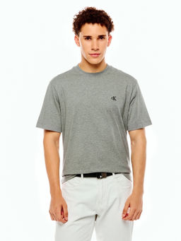 Calvin Klein - Self Design Relaxed Fit Cotton T-Shirt