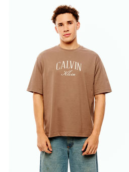 Calvin Klein - Logo Relaxed Fit Cotton T-Shirt