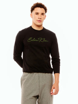 Calvin Klein - Embroidered Logo Regular Fit Cotton T-Shirt