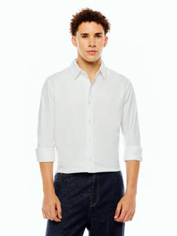 Calvin Klein - Solid Regular Fit Oxford Shirt