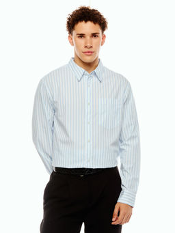Calvin Klein - Striped Regular Fit Poplin Shirt