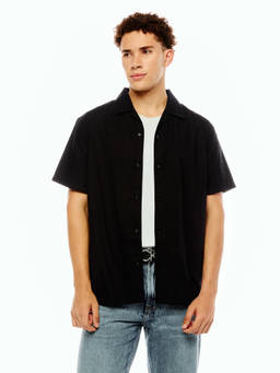 Calvin Klein - Solid Regular Fit Cotton Shirt