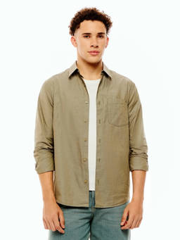 Calvin Klein - Solid Regular Fit Oxford Shirt