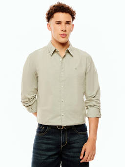 Calvin Klein - Solid Regular Fit Oxford Shirt