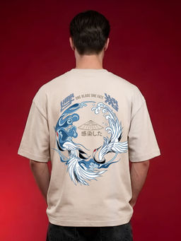 PRONK - Crane Eclips Men Oversized T-Shirt