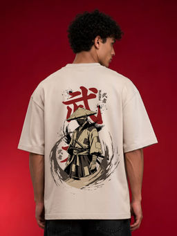 PRONK - Zen Warrior Men Oversized T-Shirt