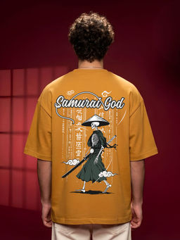 PRONK - Cursed Warrior Men Oversized T-Shirt