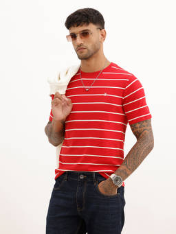 WROGN - Slim Fit Striped T-Shirt