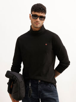 WROGN - Solid Turtle Neck T-Shirt