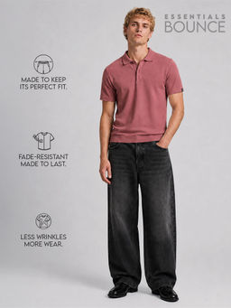 WROGN - No Brainer Bounce Regular Fit Polo T-Shirt
