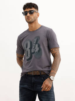 WROGN - Placement Printed Slim Fit T-Shirt
