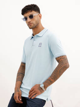 WROGN - Slim Fit Tipping Collar Polo T-Shirt