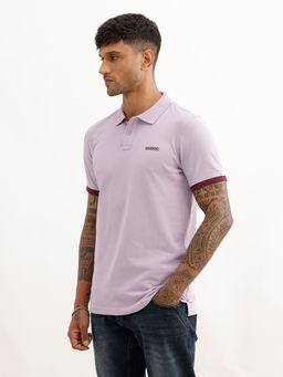 WROGN - Solid Contrast Sleeve Polo T-Shirt