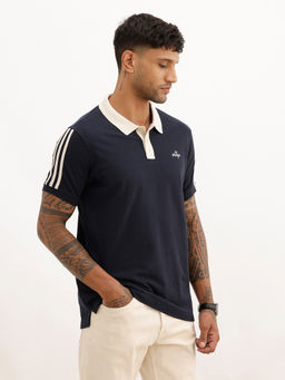 WROGN - Slim Fit Side Stripe Polo T-Shirt