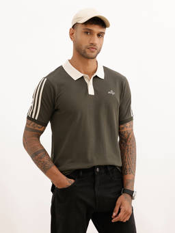 WROGN - Slim Fit Side Stripe Polo T-Shirt