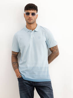 WROGN - Classic Slim Fit Faded Polo T-Shirt
