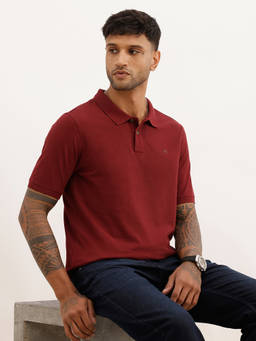 WROGN - Solid Slim Fit Polo T-Shirt