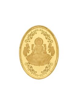 Sri Jagdamba Pearls - 24KT 999 5 gm Laxmi Gold Coin