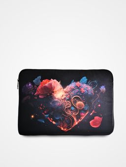 Strutt - Unisex (Raging Hearts Printed Laptop Sleeve Bag - 15-inch (Medium)