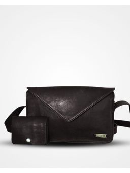 Strutt - Carla Leather Crossbody Sling Bag with Pouch (Medium)