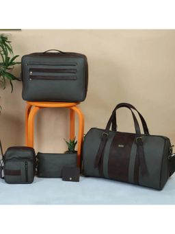 Strutt - Unisex (Green Voyager Multipurpose Duffle Bag Combo (Medium)