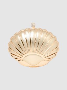 Forever New - Lizzie Shell Hardcase Clutch with Detachable Chain