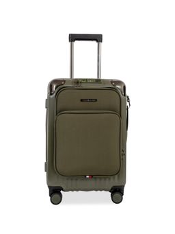 Tommy Hilfiger - Unisex Hard George Luggage Bag- Olive (Small)
