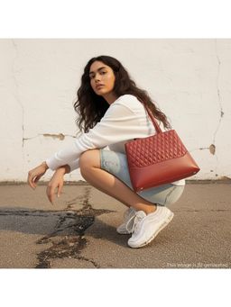 Fastrack - Gridglam Red Shoulder Bag for Women