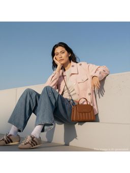 Fastrack - Tan Stitchpop Sling Bag for Women