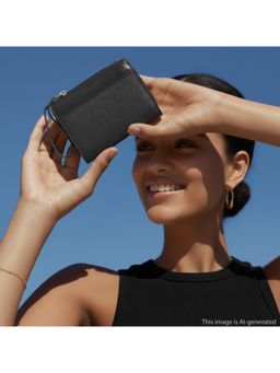 Fastrack - Miniclick Black Wallet for Women