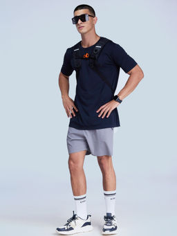 Cava Athleisure - Black Solid Regular Fit T-Shirt